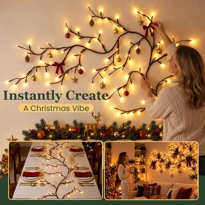 FlexiGlow Willow Vine Lights - Remote & USB