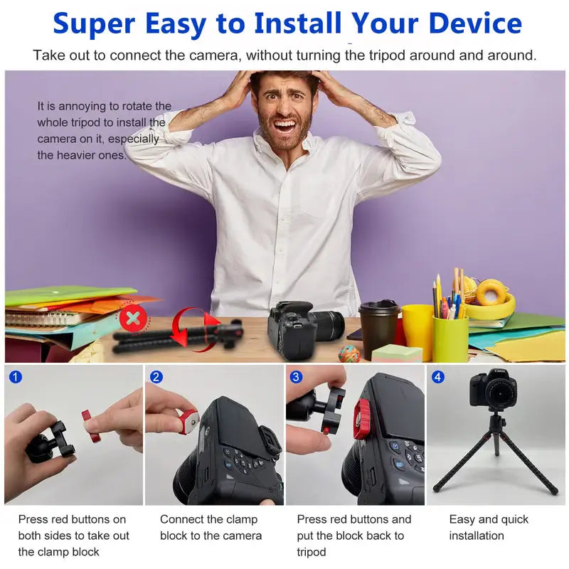Flexible Octopus Tripod