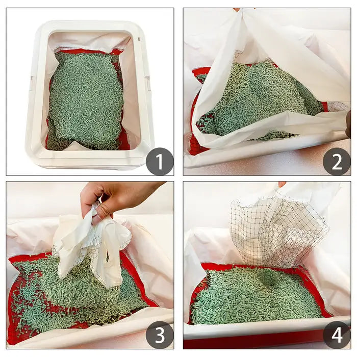 (48% OFF) Reusable Cat Litter Liners Bag