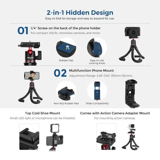 Flexible Octopus Tripod