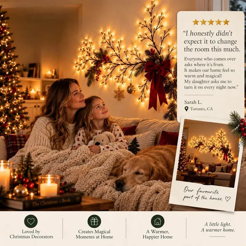 FlexiGlow Willow Vine Lights - Remote & USB