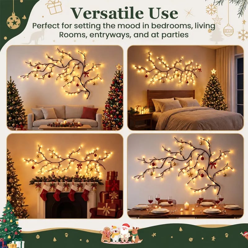 FlexiGlow Willow Vine Lights - Remote & USB
