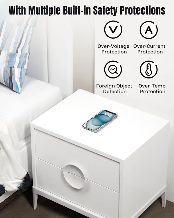 ⏳Limited-time 50% OFF ⏰ Under-Desk Hidden Wireless Charger⚡🔋