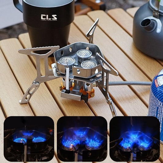 Camping Outdoor Windproof Gas Burner