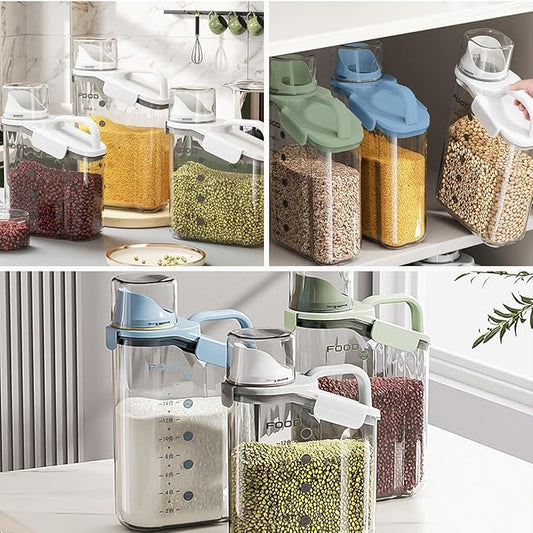 Clear Airtight Food Storage Containers