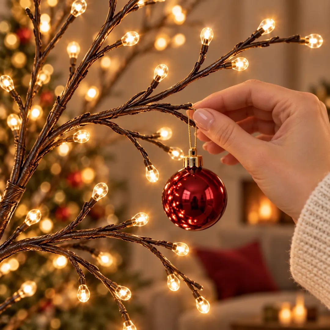 FlexiGlow Willow Vine Lights - Remote & USB