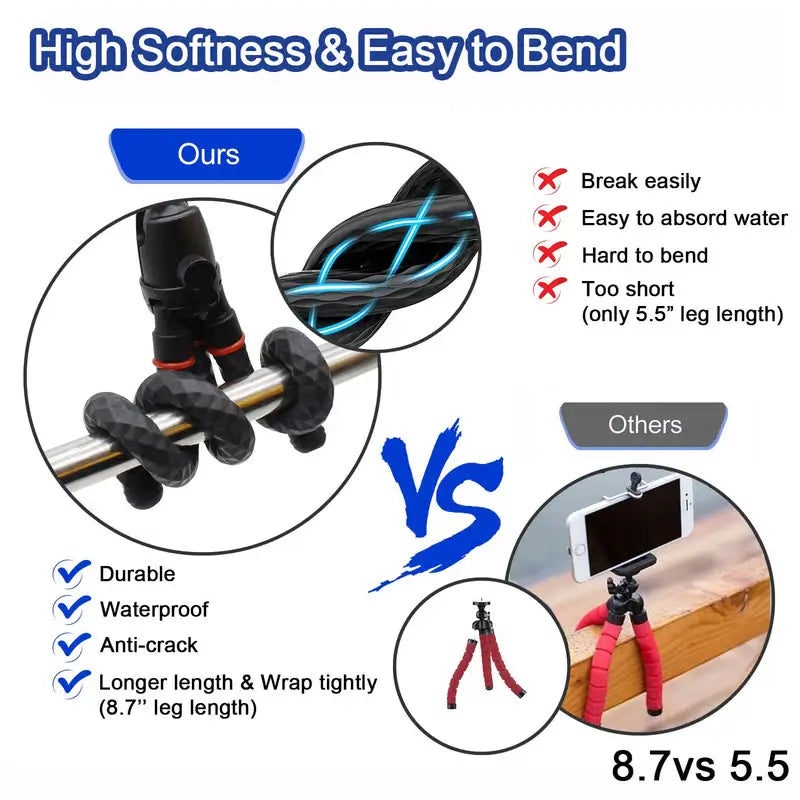 Flexible Octopus Tripod