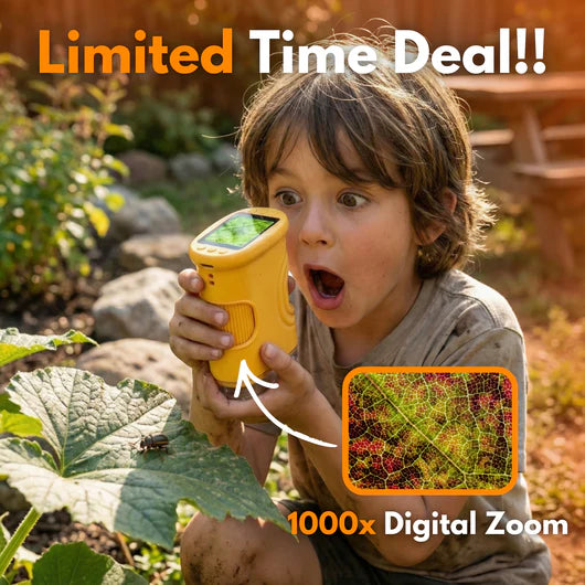 1000X Kids Handheld Digital Microscope