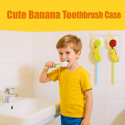Banana Toothbrush Travel Case