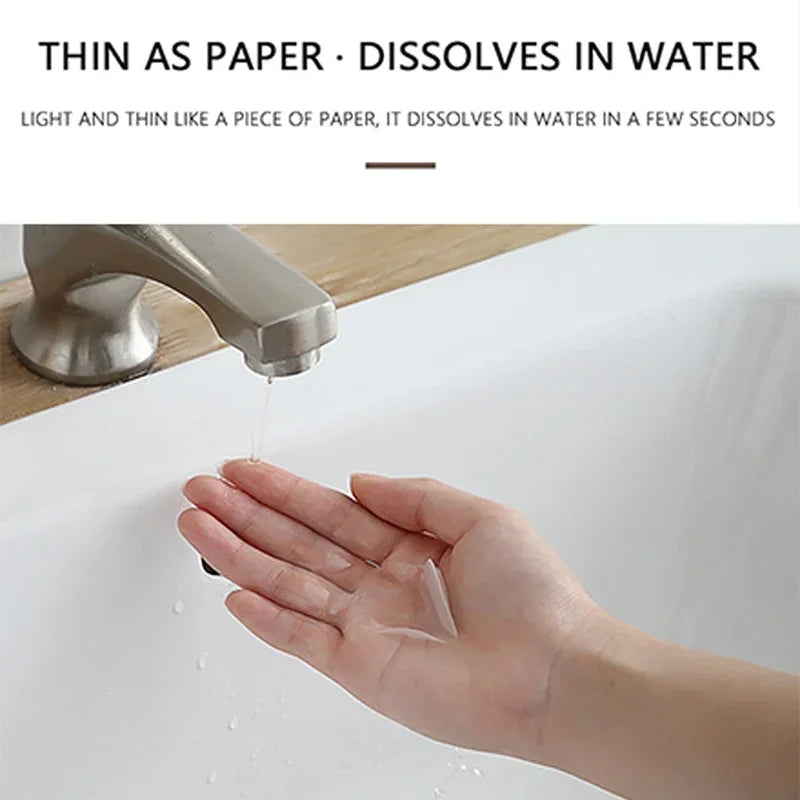 Travel Portable Paper Soap Sheets – 150 Sheets (3 Packs)