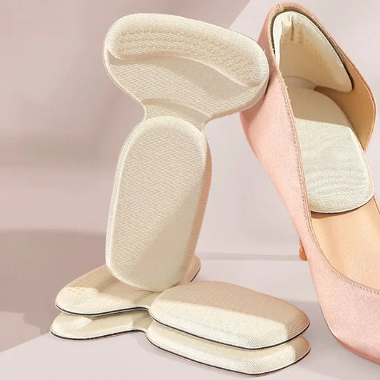 Anti-slip Heel Liners Soft Cushion Heel Protector Pads for Women Men Shoes