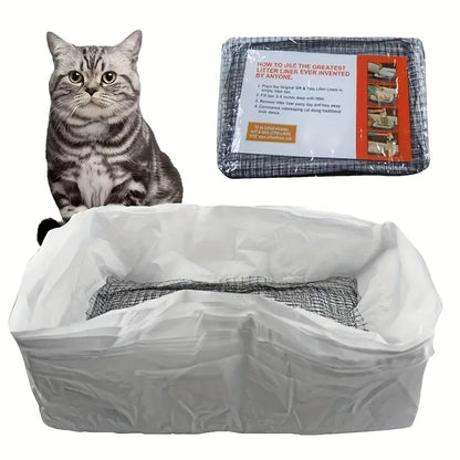 (48% OFF) Reusable Cat Litter Liners Bag