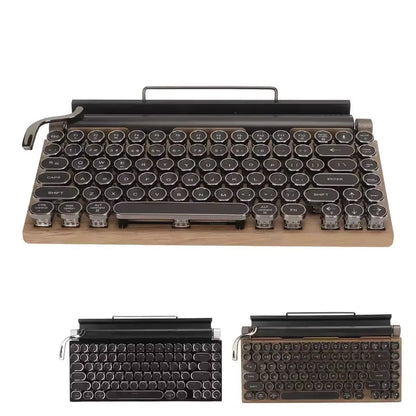 TypeNova — Retro Wireless Keyboard for Focused Work