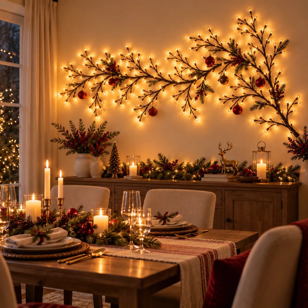 FlexiGlow Willow Vine Lights - Remote & USB