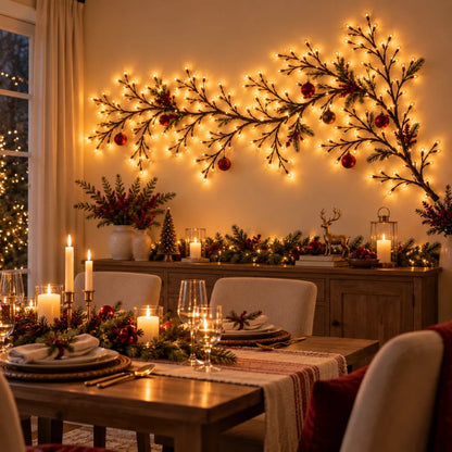 FlexiGlow Willow Vine Lights - Remote & USB