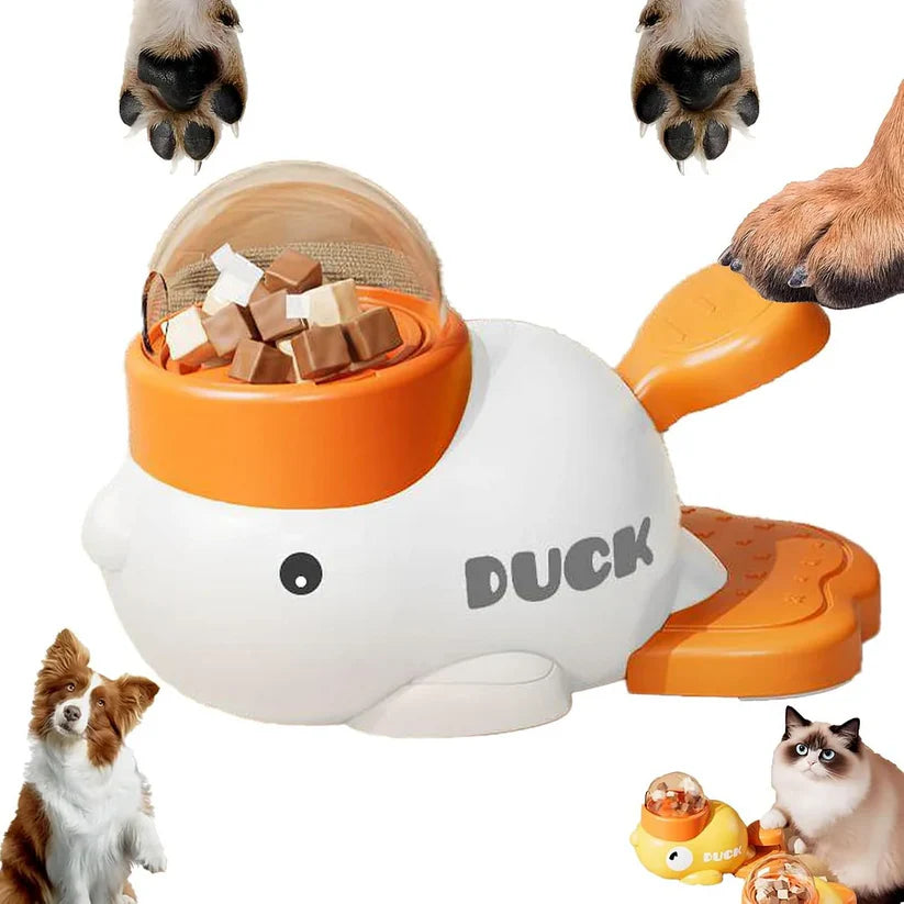 Ducksy – Interactive Puzzle Feeder for Cats & Dogs