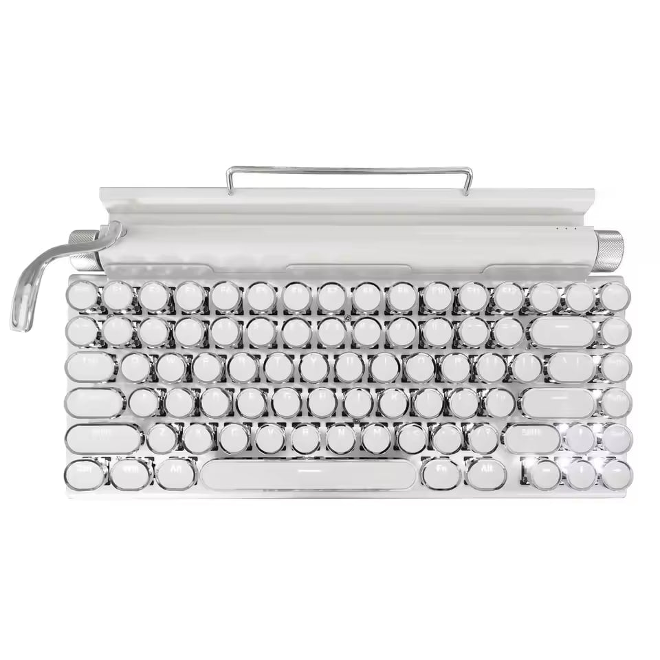 TypeNova — Retro Wireless Keyboard for Focused Work